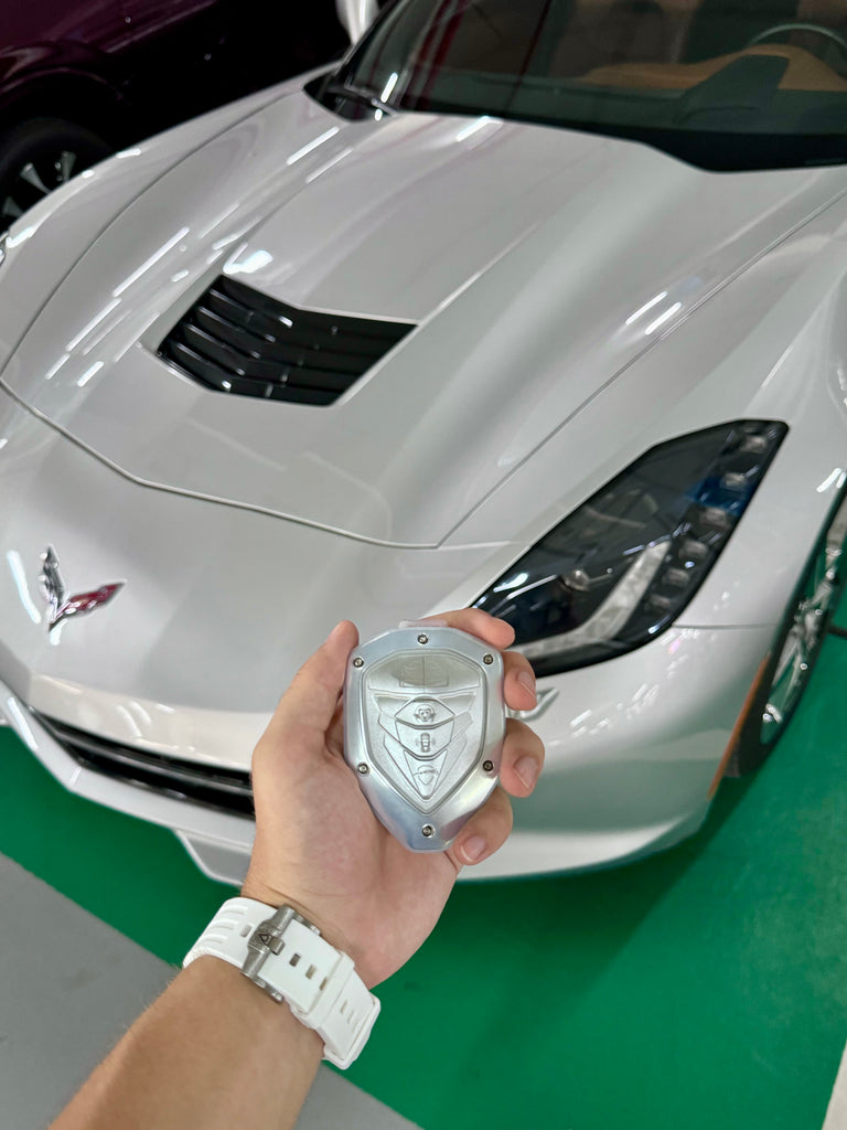 Lama D Argento Key Fob for Corvette C7 in Dubai